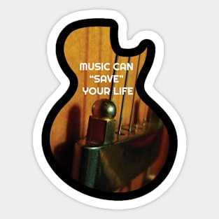 Music is life Sticker